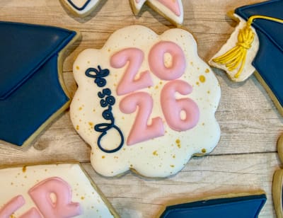 All photos — custom decorated cookies by Dreams of Buttercream