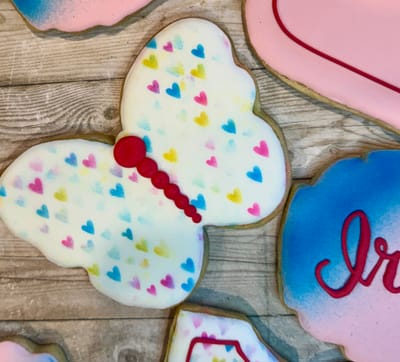 All photos — custom decorated cookies by Dreams of Buttercream