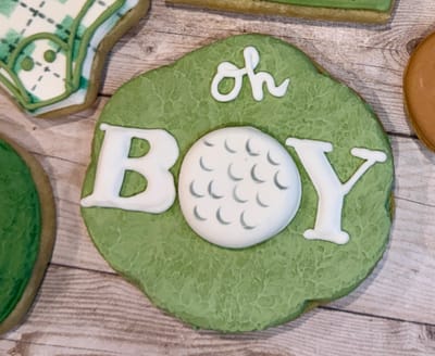All photos — custom decorated cookies by Dreams of Buttercream