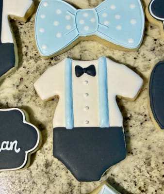All photos — custom decorated cookies by Dreams of Buttercream