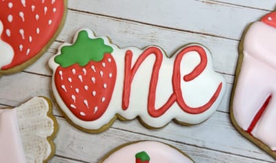 All photos — custom decorated cookies by Dreams of Buttercream