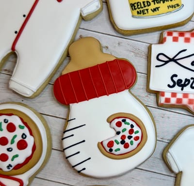 Custom decorated cookies by Dreams of Buttercream
