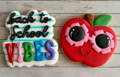 All photos — custom decorated cookies by Dreams of Buttercream