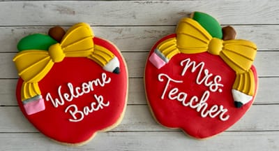 All photos — custom decorated cookies by Dreams of Buttercream