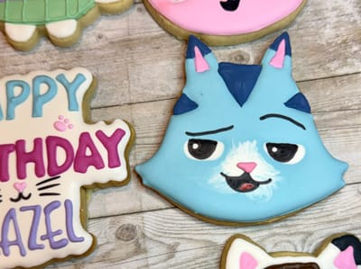 All photos — custom decorated cookies by Dreams of Buttercream