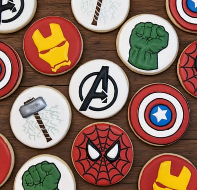 All photos — custom decorated cookies by Dreams of Buttercream