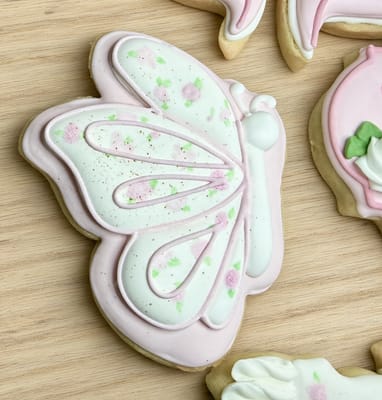 All photos — custom decorated cookies by Dreams of Buttercream