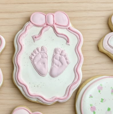 All photos — custom decorated cookies by Dreams of Buttercream